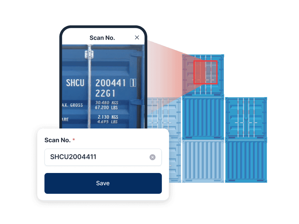 OCR 컨테이너 스캔